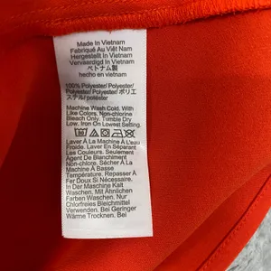 Madewell Dress Small Sleeveless‎ Scoop Neck Midi Bright Orange Relaxed NU577 thumbnail 7
