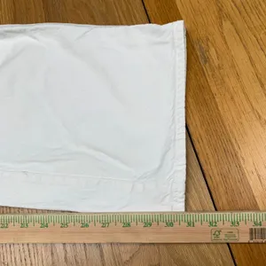 PacSun Low Rise Baggy White Distressed Wide Leg Jeans Womens Size 31 860SP241973 thumbnail 4