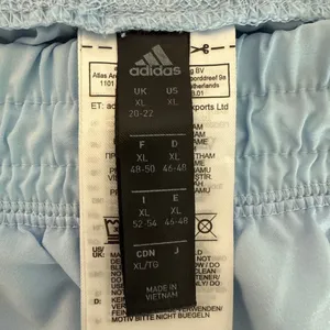 Adidas Women's AeroReady Athletic Running Shorts, Light Blue, Size XL‎ thumbnail 2