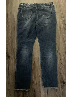 Sundance Women 31 Primrose Jeans Embroidered Floral Skinny thumbnail 3