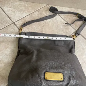 Marc by Marc Jacobs Classic Q hillier‎ cowhide pebbled Leather Crossbody Hobo thumbnail 4