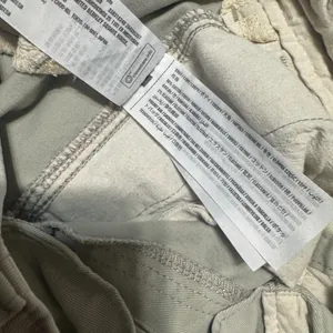 Hollister Baggy Skater Pants Womens S drawstring waist Tan Khaki Utility Surplus thumbnail 8