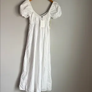 NEW Faithfull Squareneck Midi Dress XS thumbnail 3