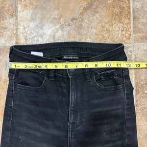 American Eagle Super Hi-Rise Jegging 000 Short thumbnail 4