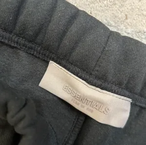 Essential Essentials Black Fear of God Hoodie and shorts set large thumbnail 5