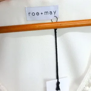 Roe + May White Mini Dress Size‎ Small New With Tags thumbnail 7