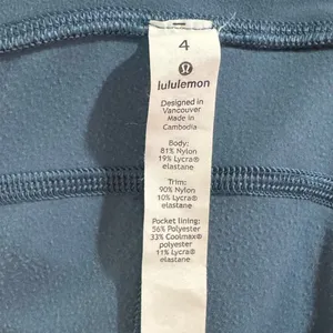 Lululemon‎ leggings size 4, blue thumbnail 5
