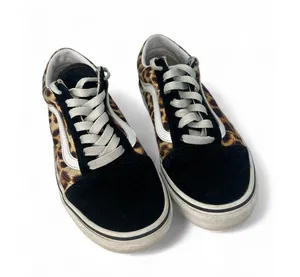 Vans | 6 | Old Skool Leopard Print Sneaker Tennis Shoe animal Cheeta thumbnail 3