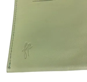 New Free People Dance all Night Crossbody leather wallet sage green thumbnail 2