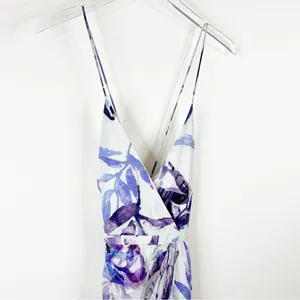 NWT Fame and Partners Fallen Leaves Floral Maxi Dress‎ Women's 10 Wedding Guest thumbnail 4