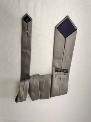 Jos.A.Bank Silk Tie Men's Necktie Executive Collection Grey Office thumbnail 6