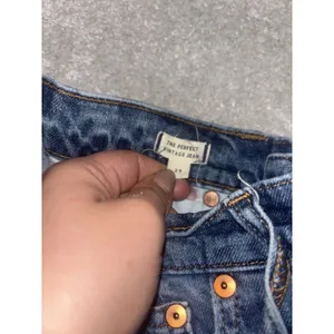 madewell the perfect‎ vintage jean 29 Raw Hem Side Slit Med Wash thumbnail 4