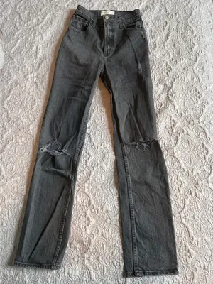 Abercrombie ultra high rise 90s straight Jeans thumbnail 2