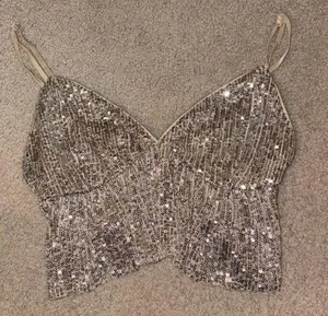 Garage sequin tank thumbnail 1