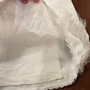 Elegant White Bridal Slip thumbnail 3