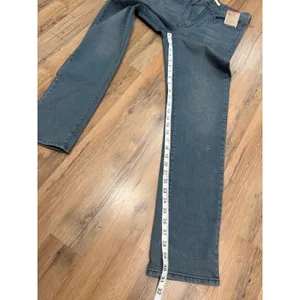 Levi's 724 High Rise Slim Straight Jeans 30x32 Gray Wash‎ NWT thumbnail 8