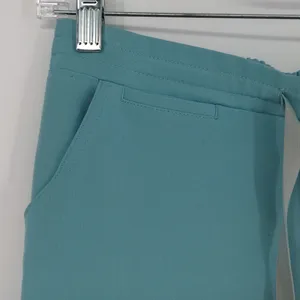 Figs Women's Teal Slim Straight Leg Pant Scrub Bottom‎ Size Extra Small Cargo thumbnail 6