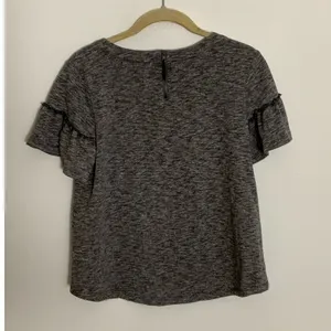 THML Grey flutter‎ sleeve top thumbnail 3