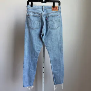 Levi's Cotton Coastal Clean Rugged Outdoors Granola 501 S Skinny Jeans‎ 25 Blue thumbnail 6
