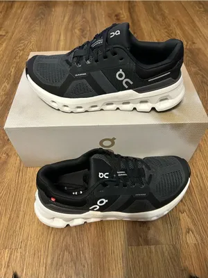 ON CLOUDRUNNER black athletic training running shoes sneakers women’s 7 new thumbnail 8