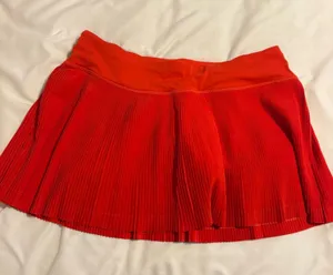 Lululemon Pleat To Street Skirt red thumbnail 1