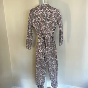 Anthropologie Paisley Utility Jumpsuit XS thumbnail 10