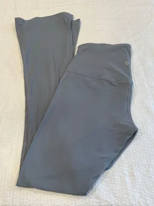 Lululemon Align High-Rise Ribbed Mini-Flare Pant *Regular Belgian Blue 6 women thumbnail 1