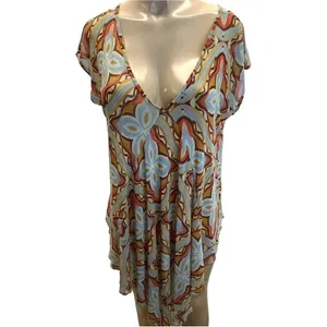 Cha Cha Vente Size Medium Hi Low Style Mesh Top. New Without Tag thumbnail 3