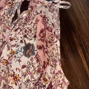 Anthropologie Drew Naomi Maxi Dress Med Tiered Patchwork Boho Beach Easter thumbnail 4