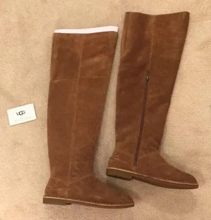 Ugg suede over the knee boots. 7 thumbnail 1