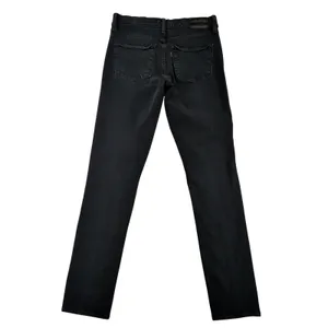 Levis Premium 311 Shaping Skinny Jeans Womens 26 Black Mid Rise Denim 19626-0098 thumbnail 2