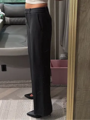 M.M. Lafleur The Elliott Light Twill Trouser in Charcoal‎ Gray Size 2 thumbnail 2