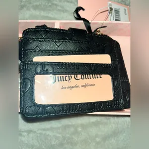 Juicy Couture Key Holder Card Wallet TAB WALLET DANGLE SET LIQUORICE thumbnail 4