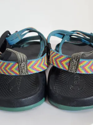 Chacos ZX1 Classic Rainbow Strappy Sport Sandals Size 6 thumbnail 5