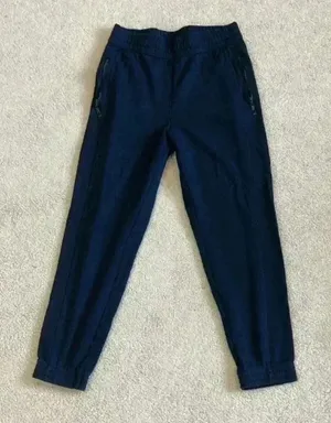 ⭐️ Fabletics black high rise sweatpants in size medium thumbnail 1