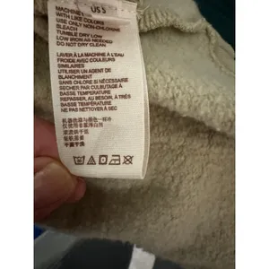 Free People Tiered Trapeze Zip Sweatshirt, Tan/Beige, Size S, Retails $128 thumbnail 6