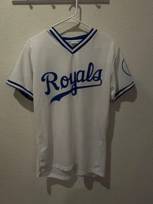 Kansas City Royals Jersey White Size M thumbnail 1