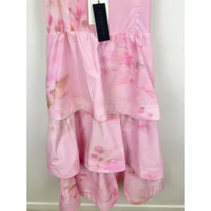Gianni Bini x Shea Leigh Mills Dolly Printed Sateen Tiered Midi Dress US 10 NWT thumbnail 10