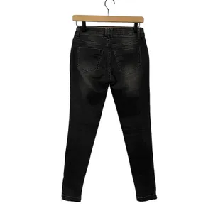 Anine Bing Double Zipper Skinny Jeans - Charcoal - 26 thumbnail 3