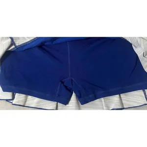 Nike Women's Golf Skort Blue White Striped Pleated Athletic Activewear Size M‎ thumbnail 6
