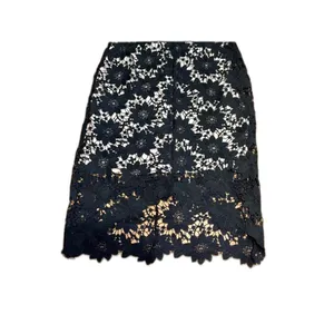 NWT Lulus Women’s Bold Love Black and Nude Lace Bodycon Midi Dress Size Small thumbnail 5