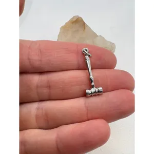 Vintage Silver Tone Gavel‎ Charm Magnetic Legal Judge Attorney Lawyer Jewelry thumbnail 5