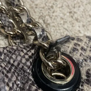 Kate Spade Maryanne Snakeskin Purse Shoulder Bag Quilted Preppy Y2K Glam thumbnail 6