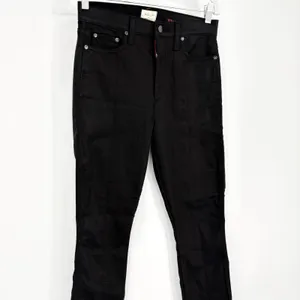 AO‎ LA by Alice + Olivia Black High Rise Pintuck Split Hem Skinny Jeans Sz 28 thumbnail 3