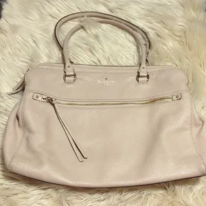Kate Spade Cream Leather Handbag thumbnail 1