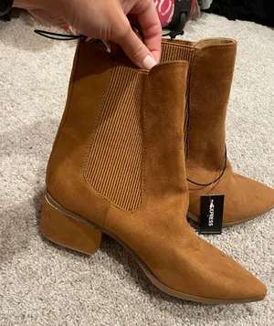 Express Boots Tan thumbnail 1