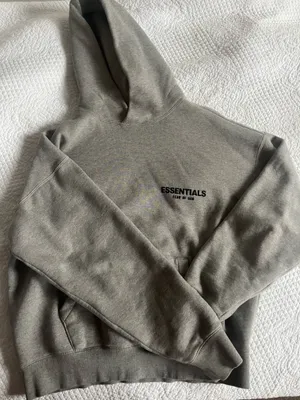 Essentials Fear of God Hoodie Oatmeal thumbnail 1