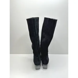 Naturalizer Fae Women Size‎ 5 Suede Black High Knee Heeled Boots thumbnail 7