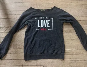 Buffalo Sweatshirt Black Size M thumbnail 1
