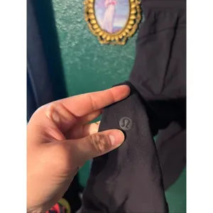 Lululemon Black Joggers Size 2 Soft thumbnail 3